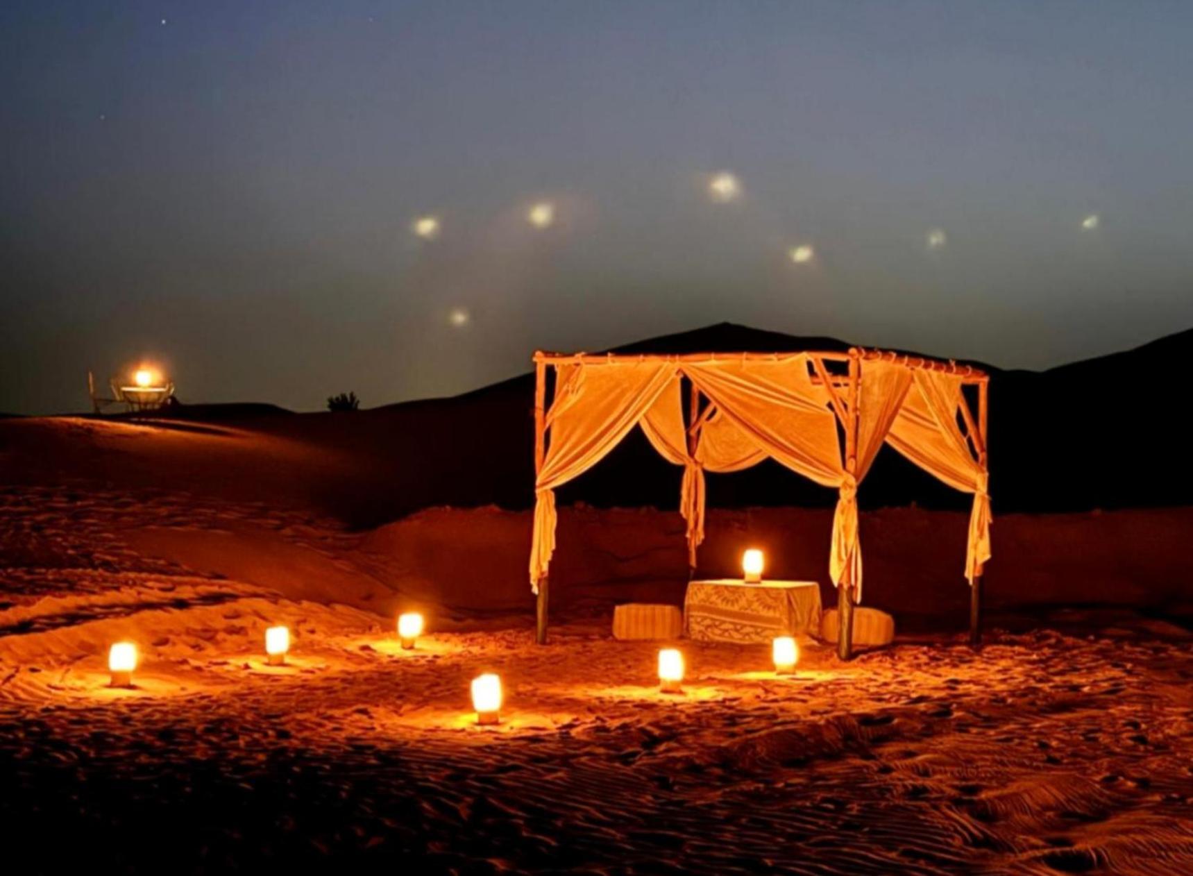 Bed and Breakfast Luxury Bedouin Camp Merzouga Esterno foto